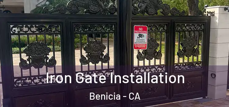  Iron Gate Installation Benicia - CA